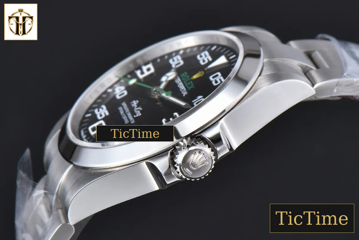 AirKing 126900 40mm GMF Black Dial SS Bracelet VR3230 — foto 11
