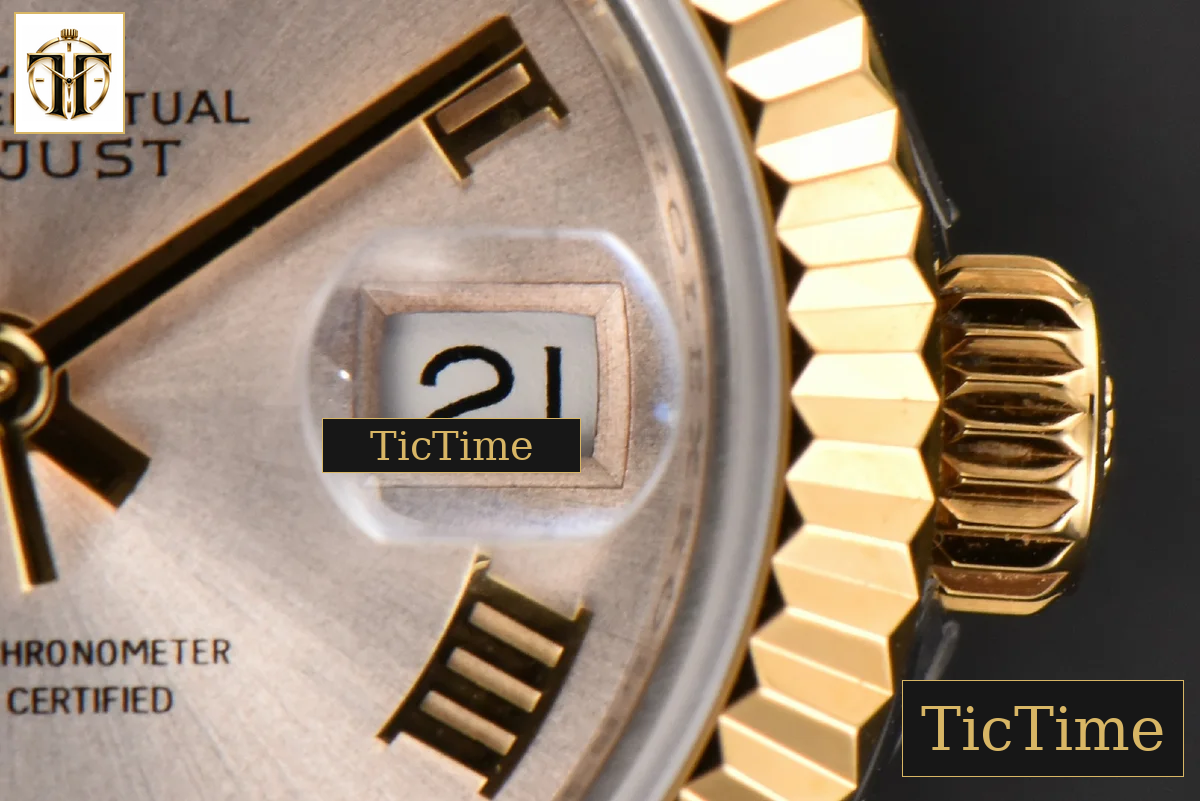 DateJust Ladies 28mm WF YG/SS Silver Dial Roma Marker Jubilee Bracelet A2236 — foto 10
