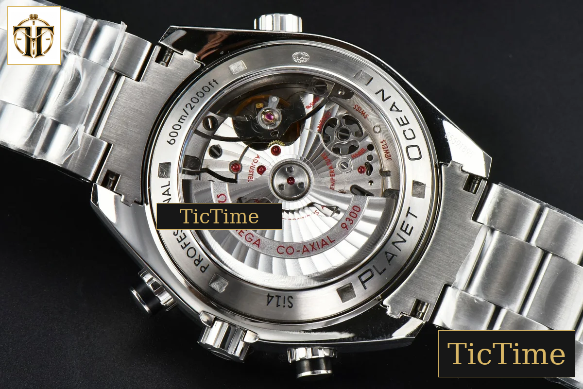Planet Ocean Chrono 45.5mm OMF Black Dial SS Bracelet A9300 — foto 20
