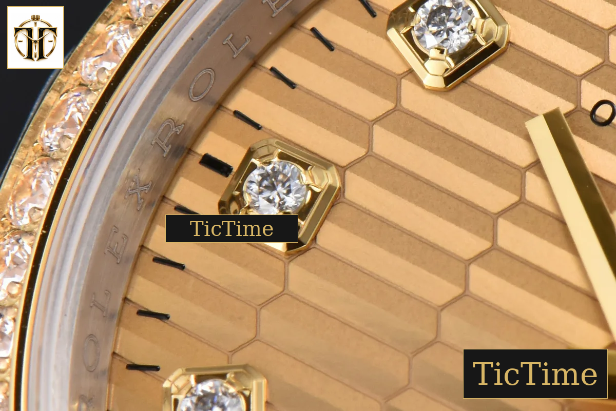 DateJust 126233 36mm VSF YG/SS Diamond YG Motif Dial Diamond Marker Jubilee Bracelet VS3235 — foto 7