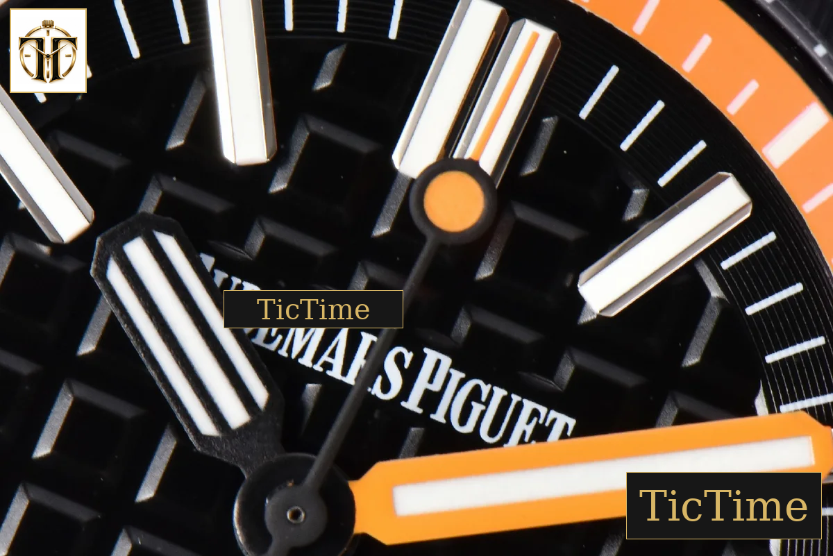 Royal Oak Offshore Diver 42mm IPF Black/Orange Dial Orange Rubber Strap MY9015 — foto 5