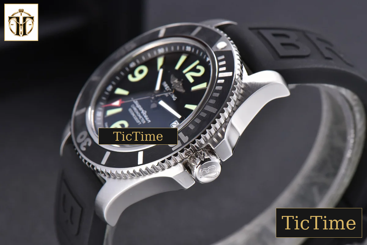 Superocean Automatic 44mm TF Black Dial Black Rubber Strap A2824 — foto 10