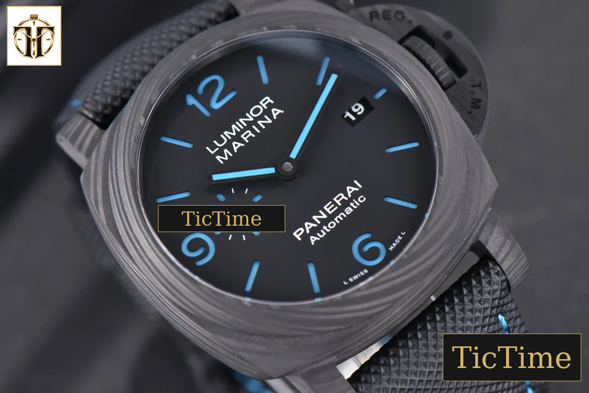 Carbotech PAM1661 44mm VSF Black Dial Black Kevlar Composite Strap P.9010 — foto 9