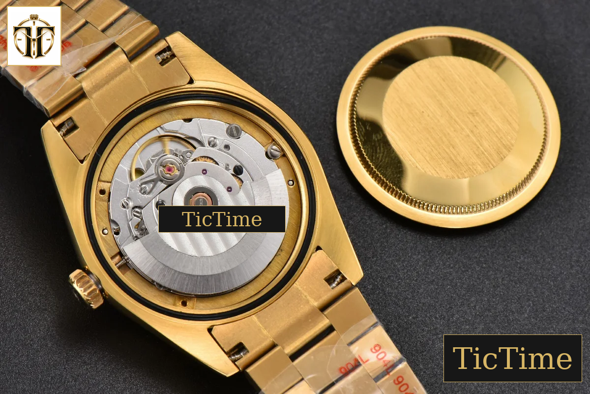Daydate 36mm GMF YG Meteorite Dial Roma Diamond Marker YG Bracelet A3235 — foto 23