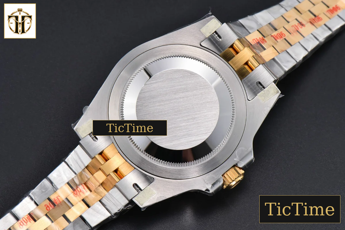 GMT Master II 126713 40mm Clean Factory YG/SS Black/Gray Bezel Black Dial Jubilee Bracelet DD3285 — foto 19