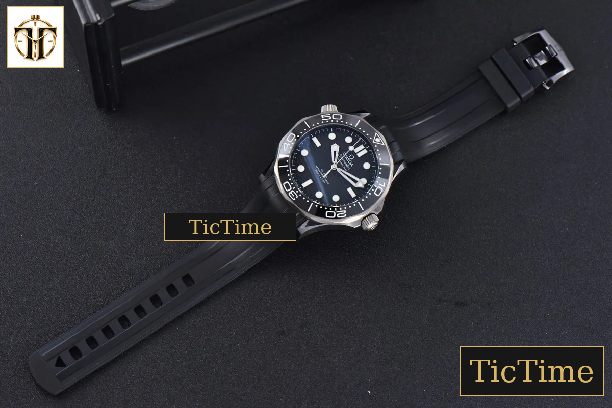 Seamaster Diver 43.5mm VSF Ceramic 300M Black Dial Rubber Strap A8806 — foto 29