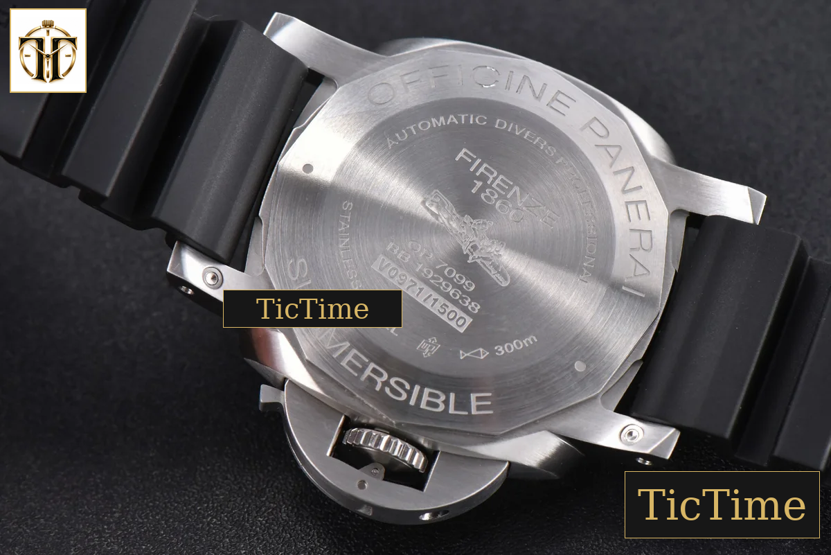 Submersible PAM683 42mm VSF Black Dial Rubber Strap Aisa XXX1V — foto 14