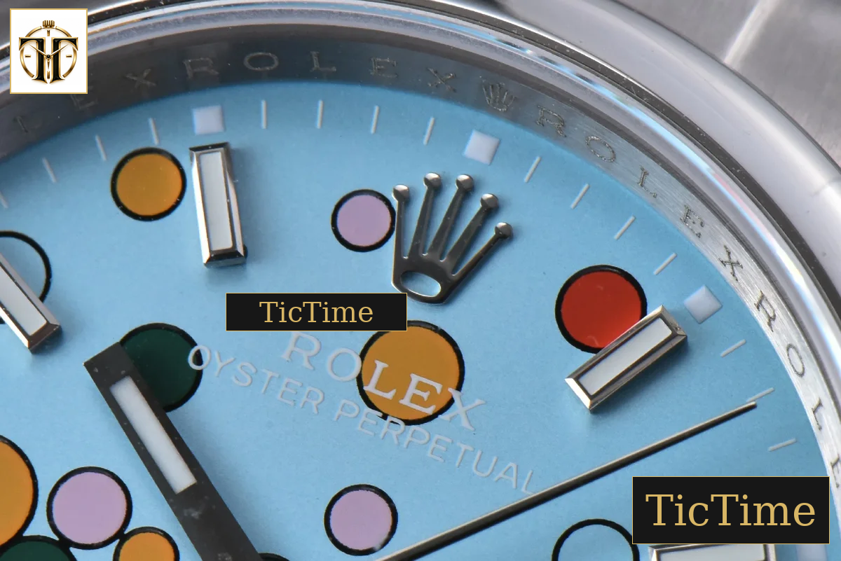 Oyster Perpetual 904L Smooth Bezel 126300 41mm GMF Tiffany Blue Ballon Dial SS Bracelet VR3230 — foto 9