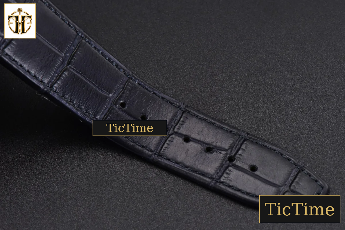Overseas Tourbillon 6000V 42.5mm BBRF Blue Dial Blue Leather Strap Tourb — foto 30
