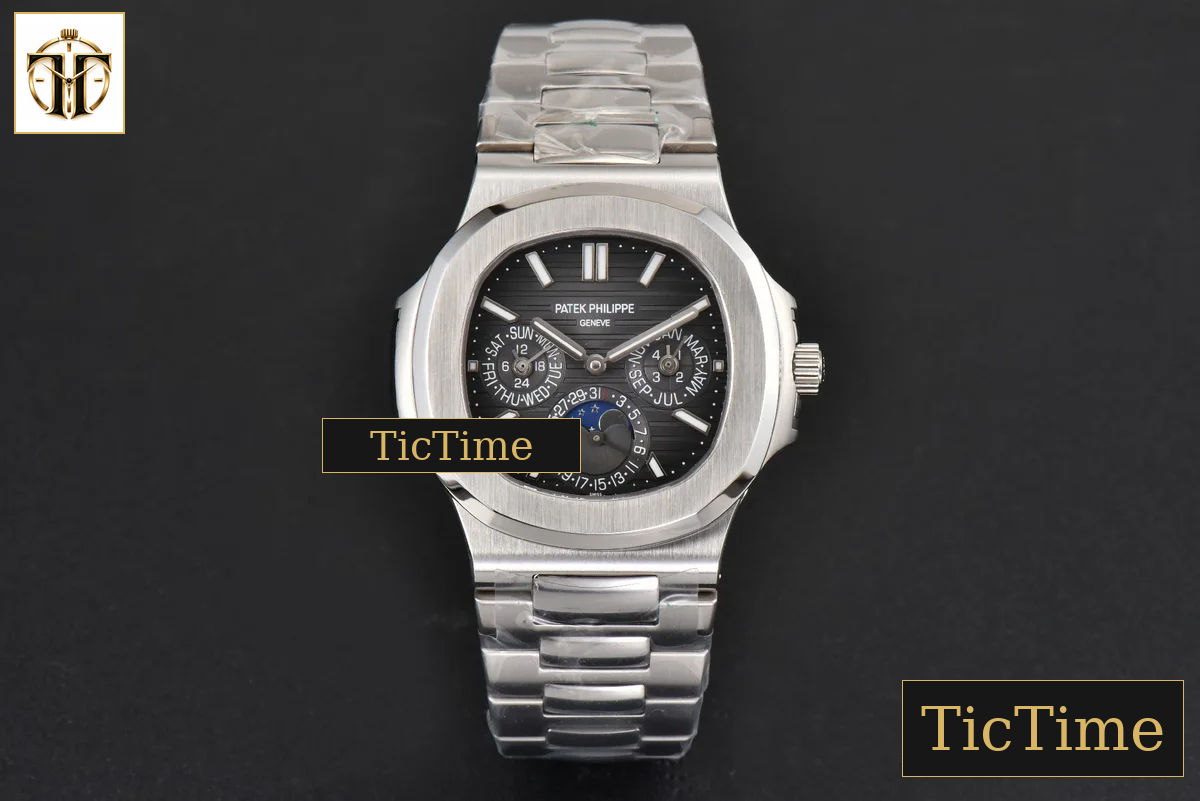 Nautilus 5740 40mm TWF Black Dial SS Bracelet A240 — foto 3