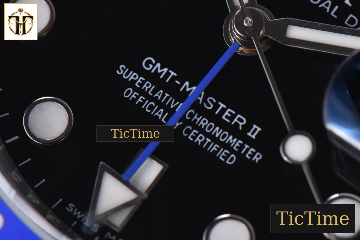 GMT Master BLNR 126710 V9F Black DIial Oyster Bracelet A3285 — foto 8