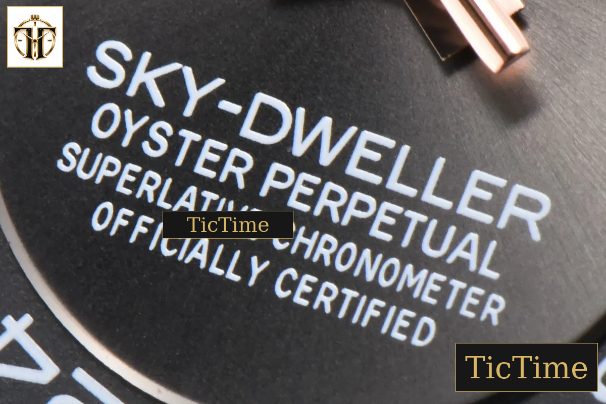 Sky-Dweller 336935 42mm ZF RG Case Grey Dial Rubber Oysterflex Strap (Tungsten) — foto 7