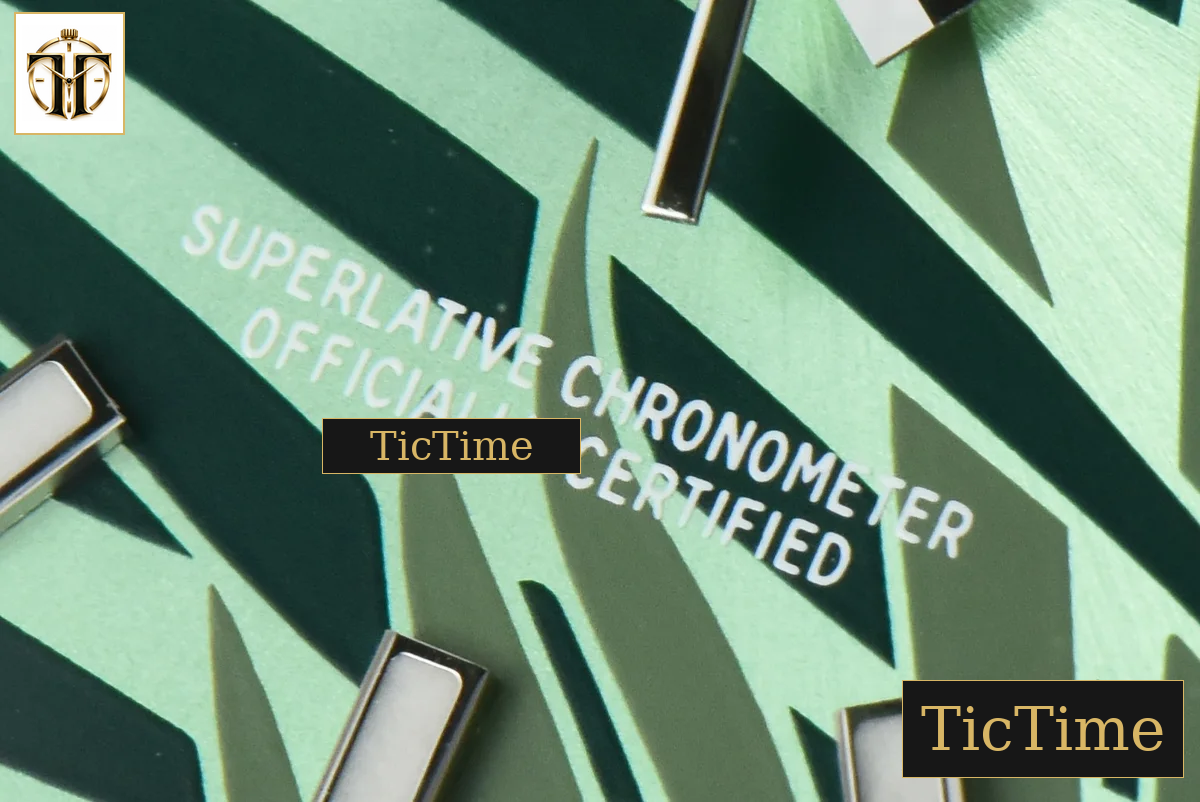 DateJust 36mm BPF Diamond Green Plam Dial Jubilee Bracelet A2824 — foto 6