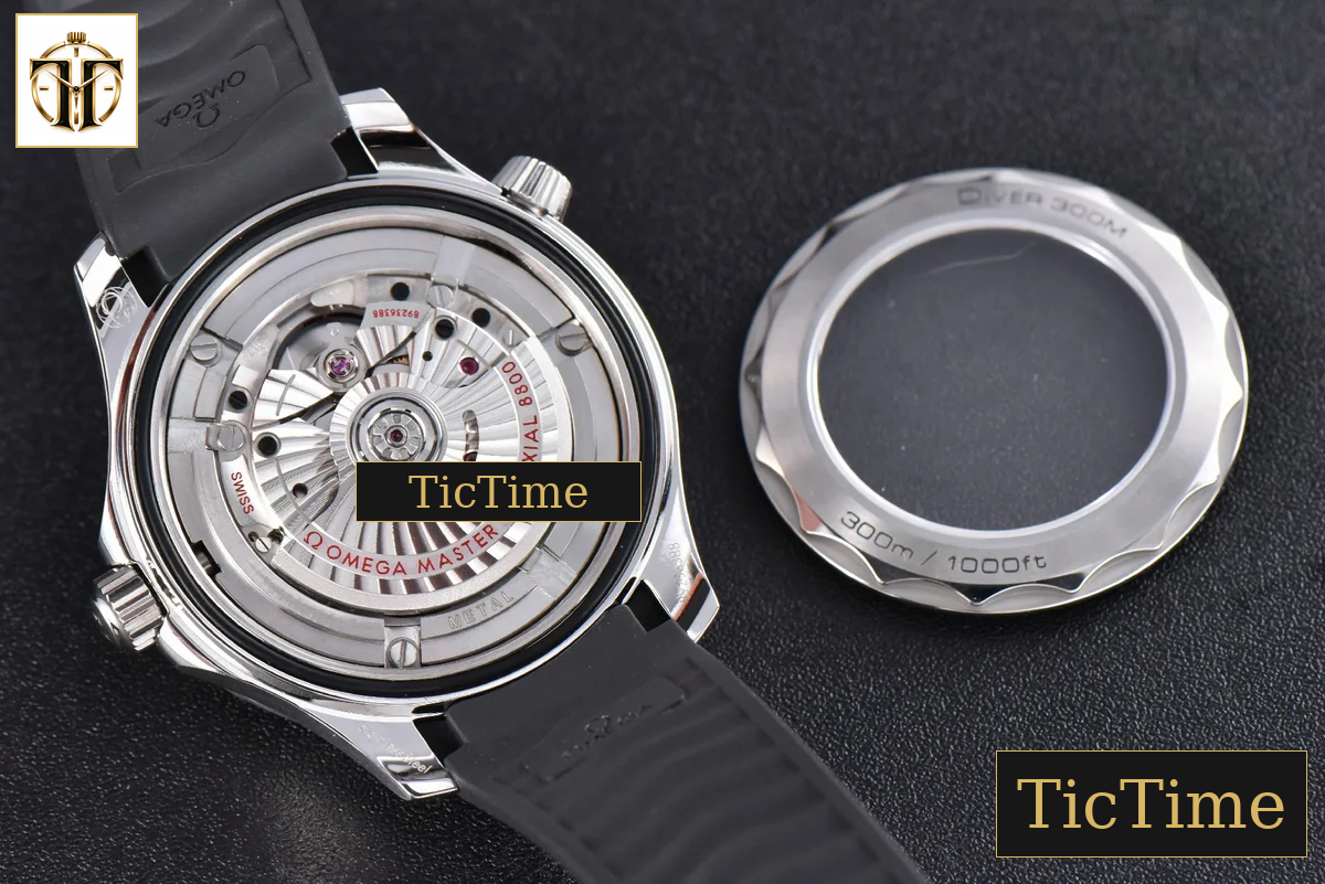 Seamaster Diver 300M 42mm VSF Black Dial Rubber Strap VS8800 — foto 13