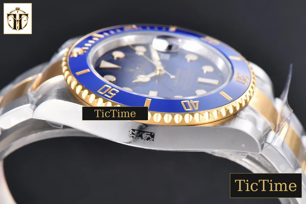 Submariner LB 904L 116613 40mm VSF Blue Ceramic YG/SS Bracelet VS3135 — foto 16