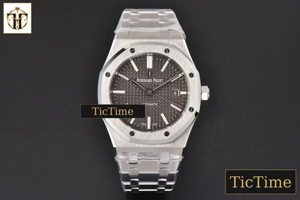 Foto frontal — Royal Oak 15400 ZF Gray Textured Dial SS Bracelet A3120