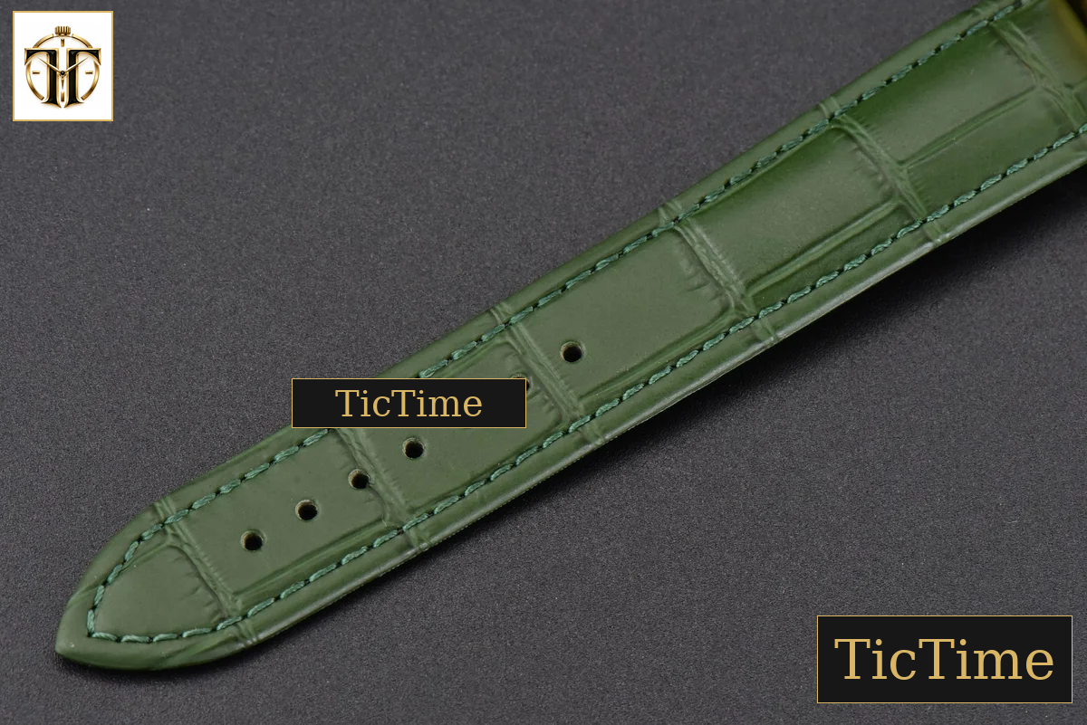 Speedmaster Moonwatch 42.5mm V6SF YG/Green Dial Green Rubber Strap Manual Chrono — foto 32