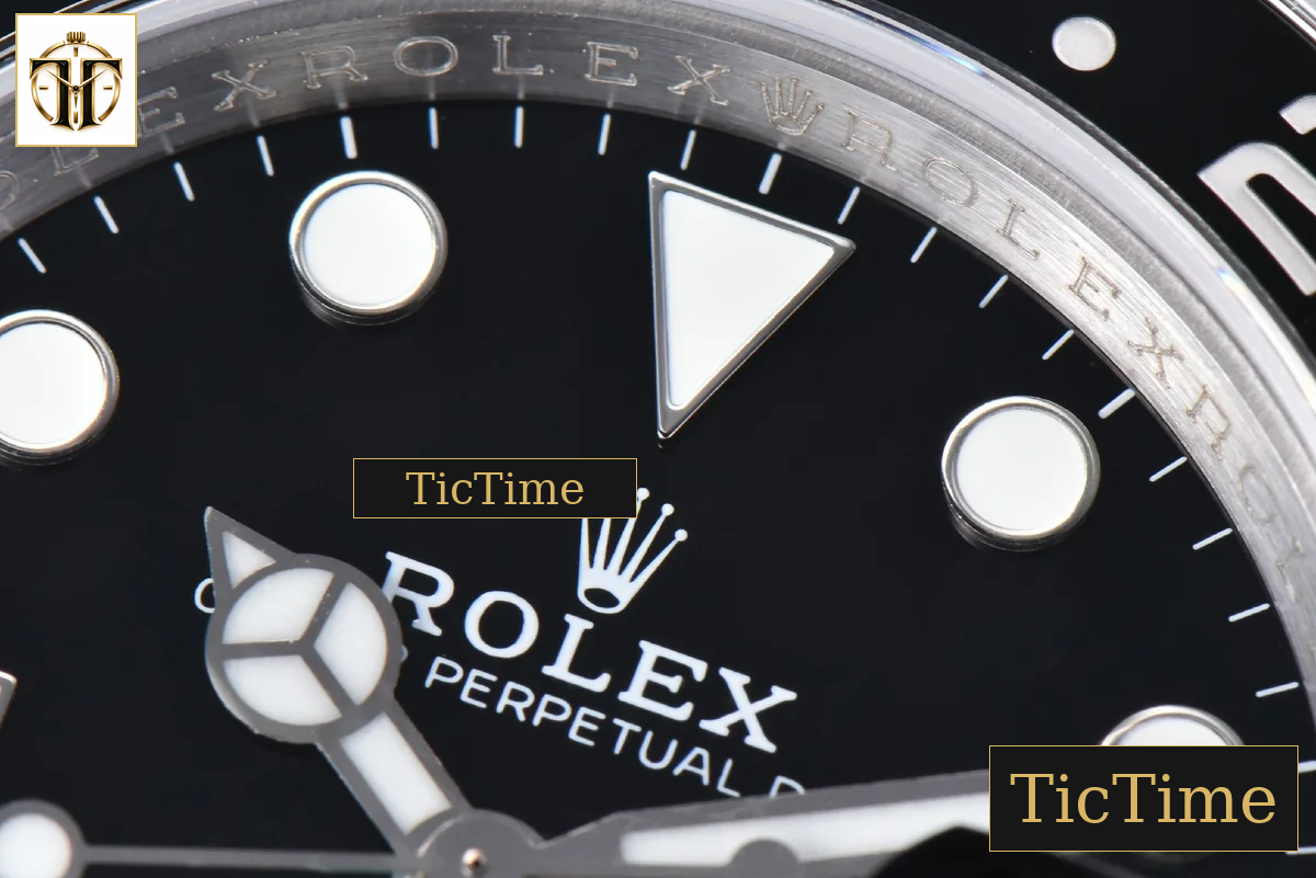 GMT Master II GRNR 904L 126710 40mm GMF Black/Gray Bezel Black Dial Jubilee Bracelet VR3285 — foto 8