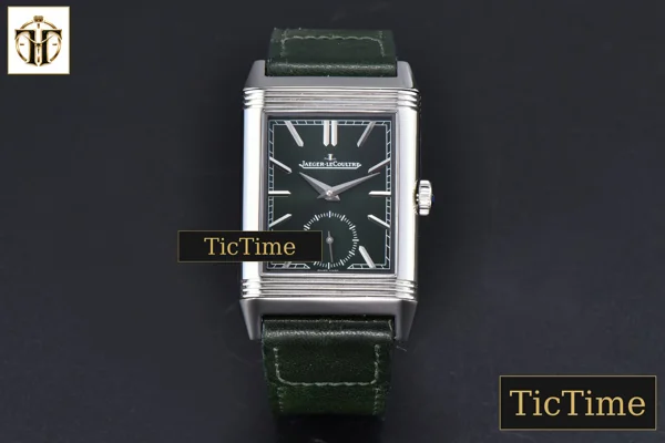 Foto frontal — Master Reverso Tribute Small Seconds 30x47mm MGF Green Dial Green Leather Strap A854A