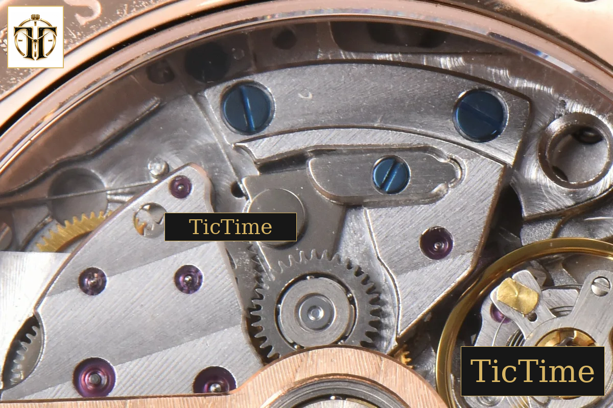 Master Ultra Thin Moonphase 1362501 39mm APSF RG Diamond White Dial Brown Leather Strap SA925 — foto 17