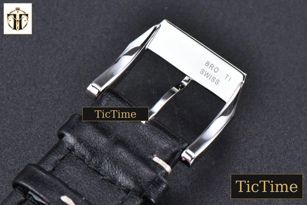 Mark XX IWC328201 40mm GSF Black Dial Black Leather Strap A2892 — foto 28