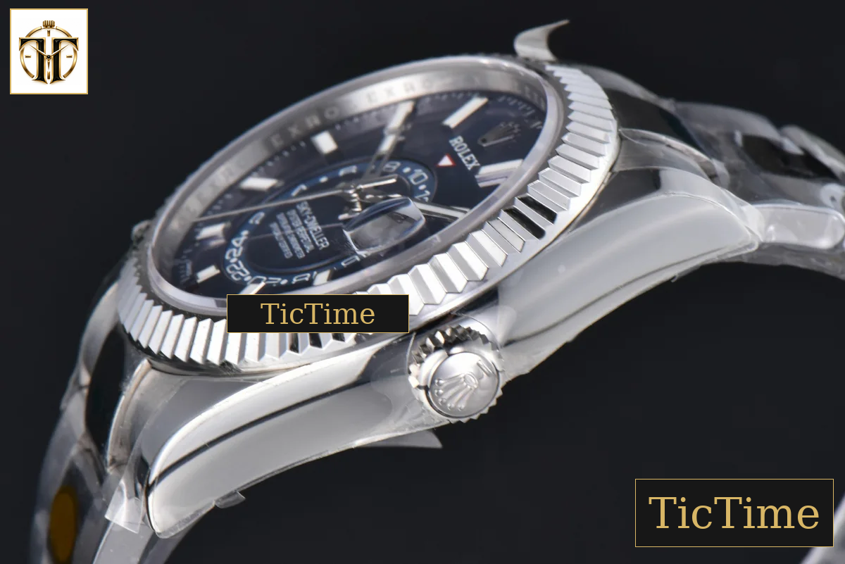 Sky-Dweller 904L 326934 42mm ZF Blue Dial SS Bracelet A2824 — foto 12