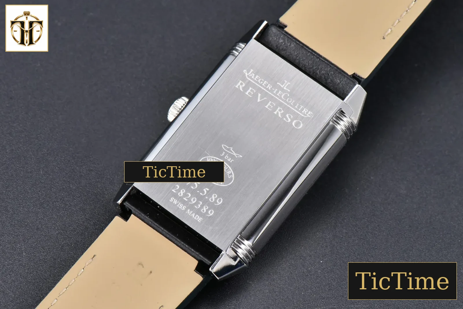 Master Reverso Tribute Small Seconds 30x47mm MGF Green Dial Green Leather Strap A854A — foto 21