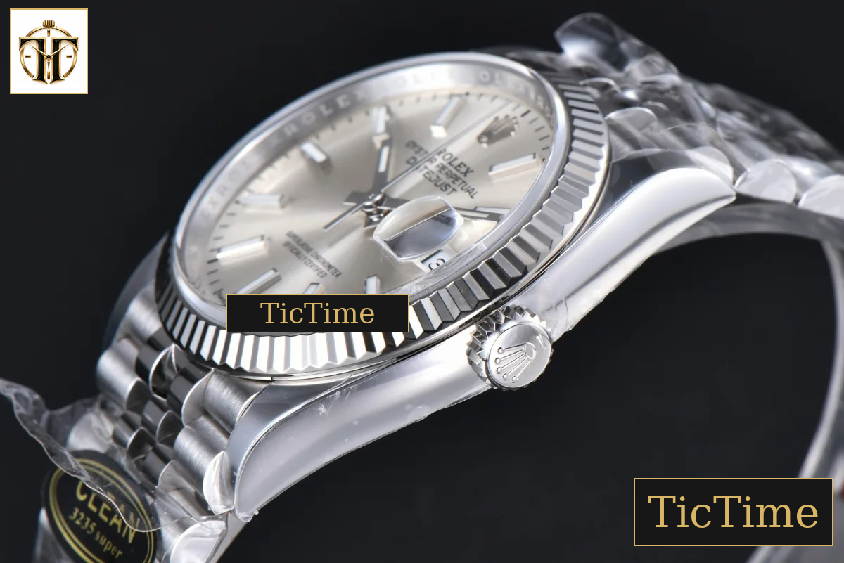 DateJust 126234 36mm Clean Factory Silver Dial Jubilee Bracelet VR3235 — foto 12