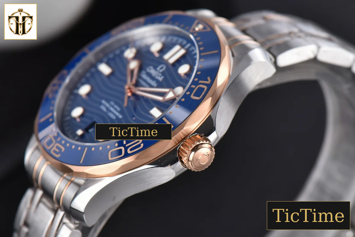 Seamaster Diver 42mm VSF RG/SS 300M Blue Dial RG/SS Bracelet A8800 — foto 11