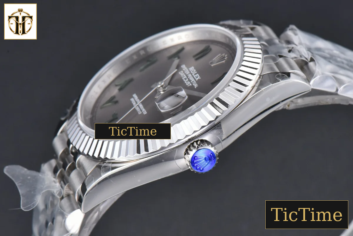 DateJust 126334 41mm BPF Gray Arabic Dial Jubilee Bracelet A2824 — foto 11