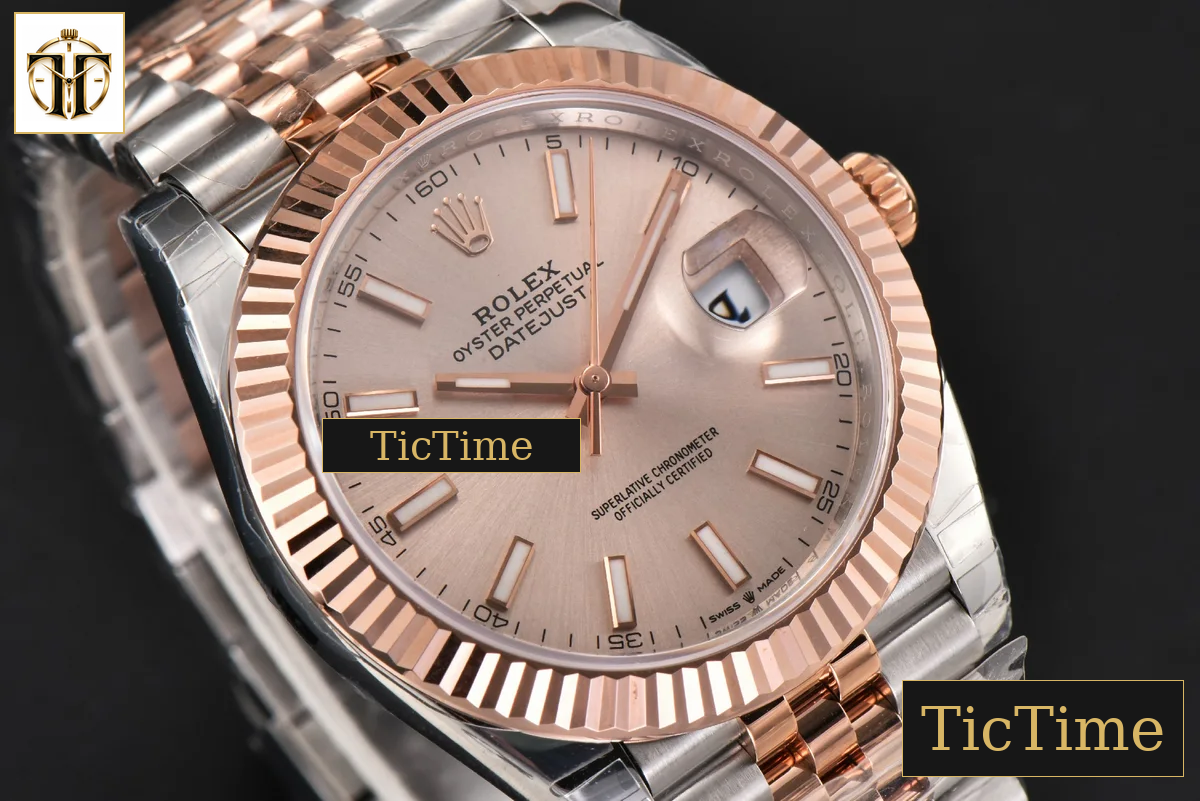 DateJust 904L 126331 41mm VSF RG/SS Silver Dial Jubilee Bracelet VS3235 — foto 12