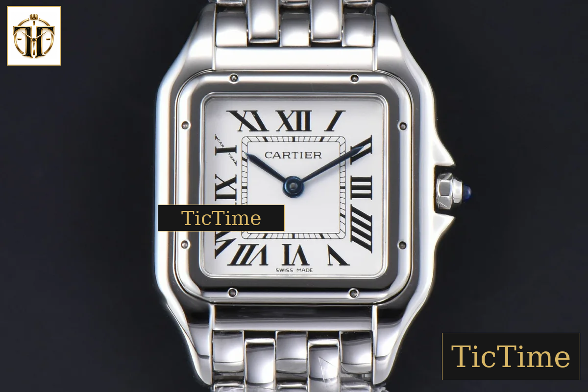 Panthère Secrete Ladies 27mm BVF SS White Dial SS Bracelet Ronda Quartz — foto 2