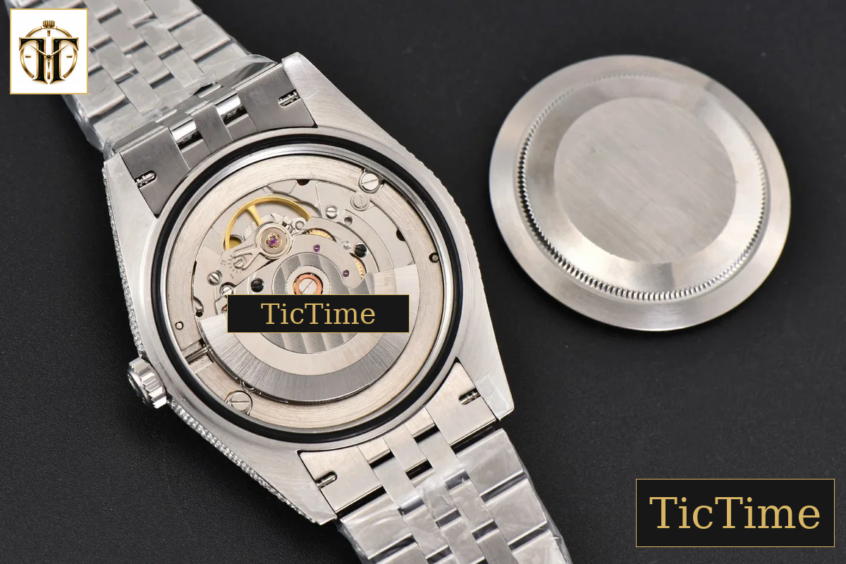 Datejust Full 41mm GMF Diamond Black Dial Jubilee Bracelet A2824 — foto 21