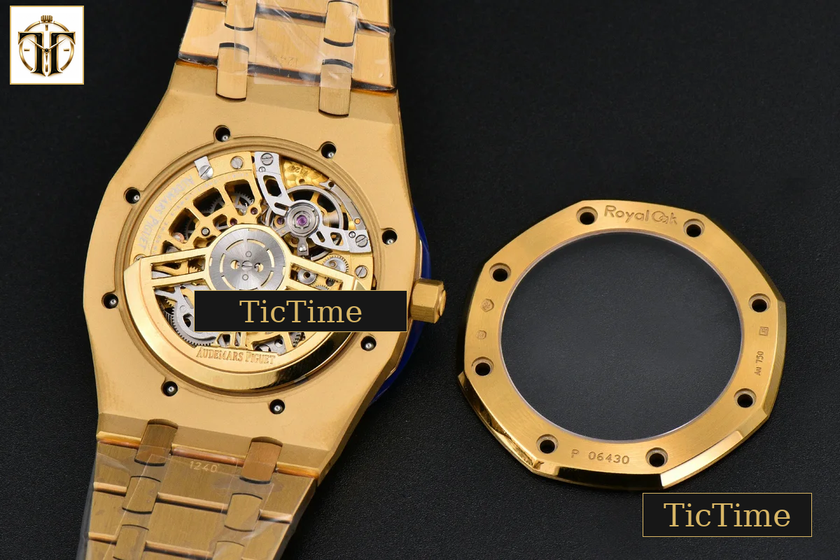 Royal Oak 16204 39mm ZF YG Skeleton Dial YG Bracelet A7124 — foto 20