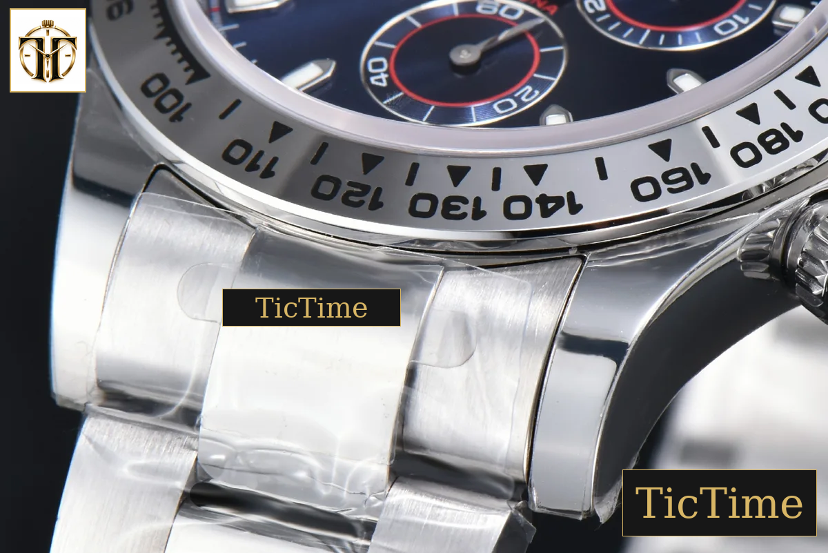 Daytona 116509 APSF SS Blue Dial Lume Marker SS Bracelet SH4130 — foto 11