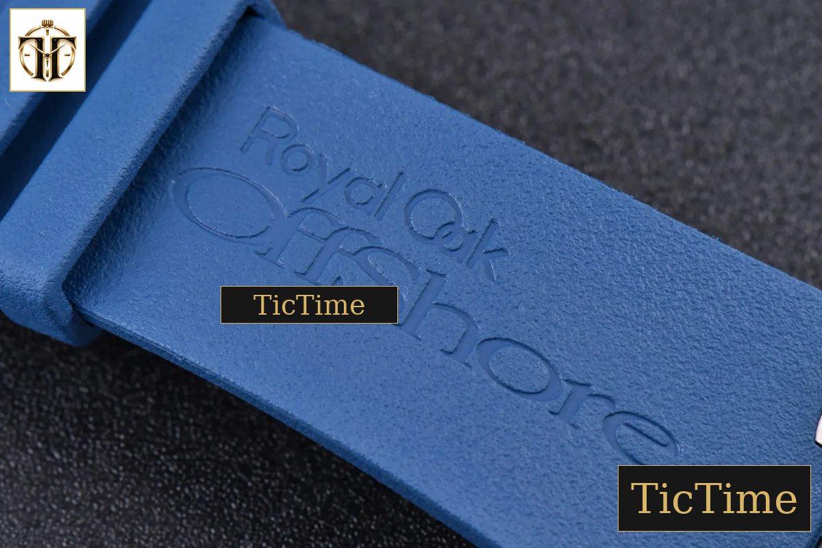 Royal Oak Offshore 26568PM 44mm JF Blue Dial Blue Rubber Strap A3126 — foto 22