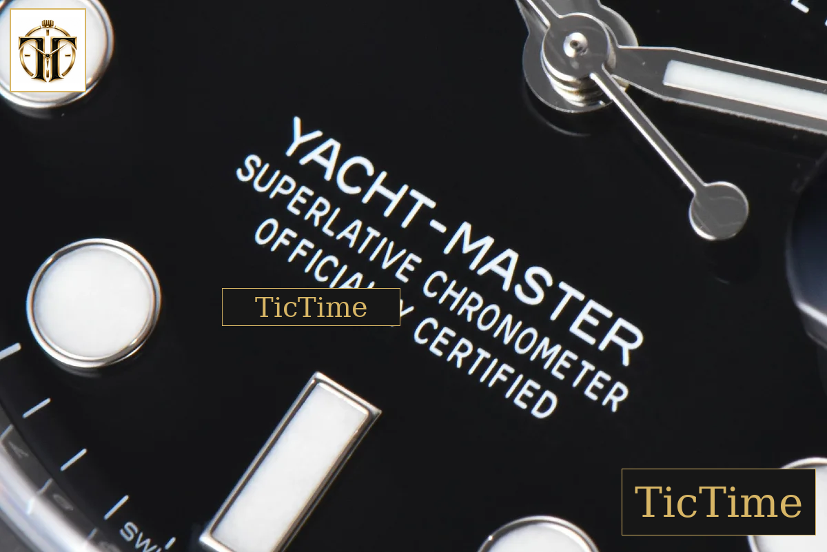 Yacht-Master 3D 226659 42mm Clean Factory Black Ceramic Bezel Oysterflex Strap VR3235 — foto 8