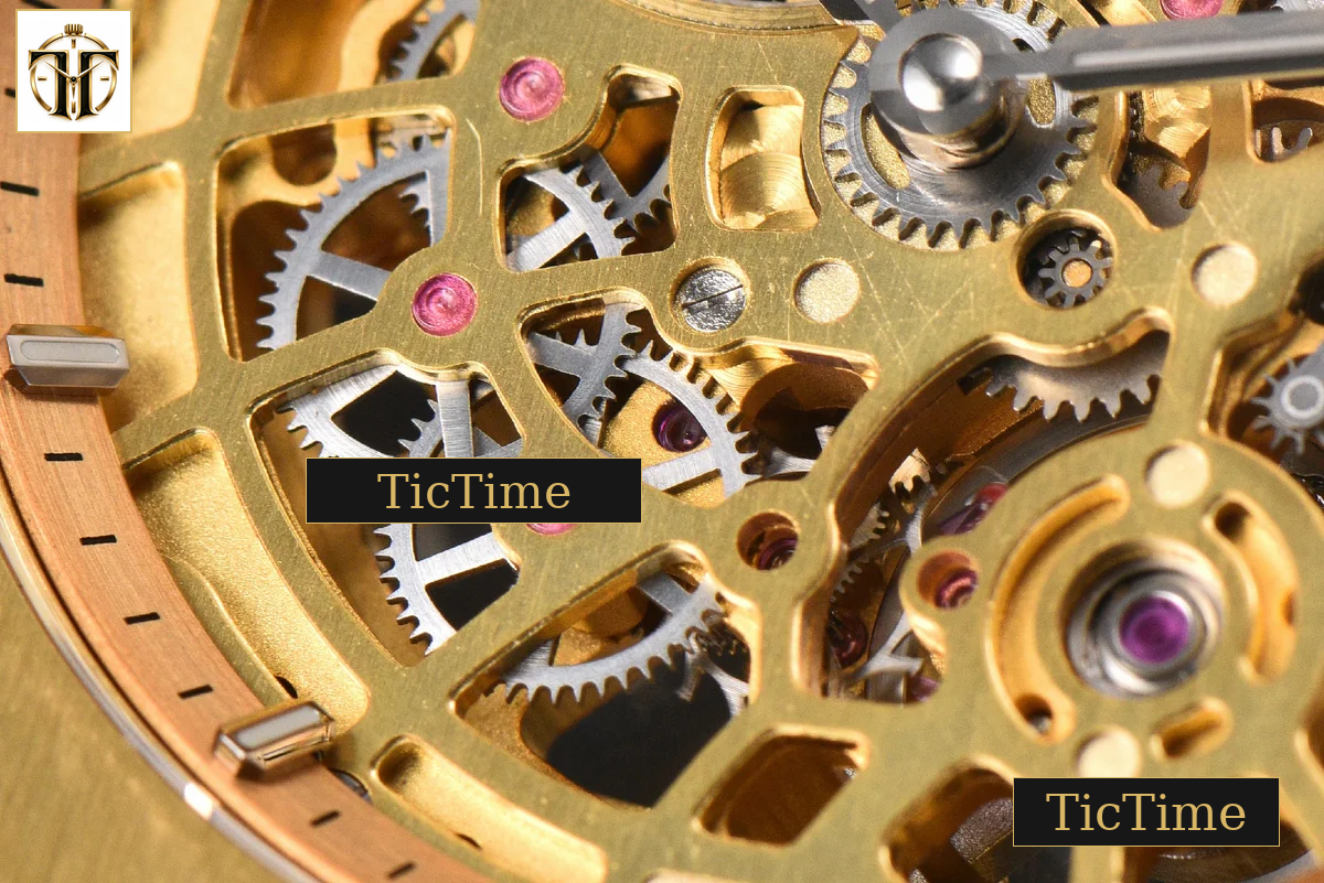 Royal Oak 16204 39mm ZF YG Skeleton Dial YG Bracelet A7124 — foto 9
