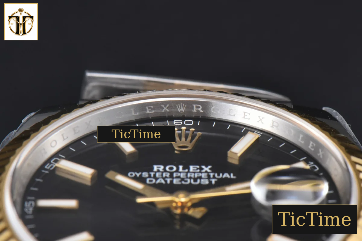 DateJust 126333 41mm Clean Factory YG/SS Black Dial Jubilee Bracelet VR3235 — foto 12