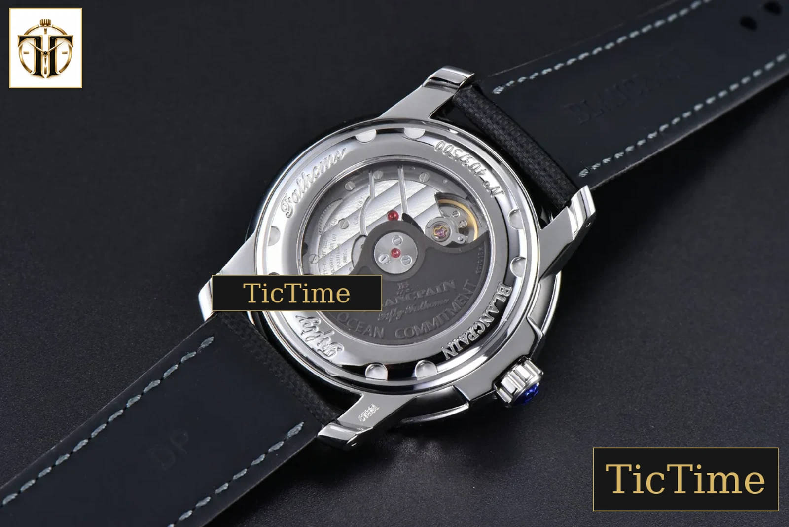 Fifty Fathoms 41mm ZF Black Dial Nylon Strap A23J — foto 16