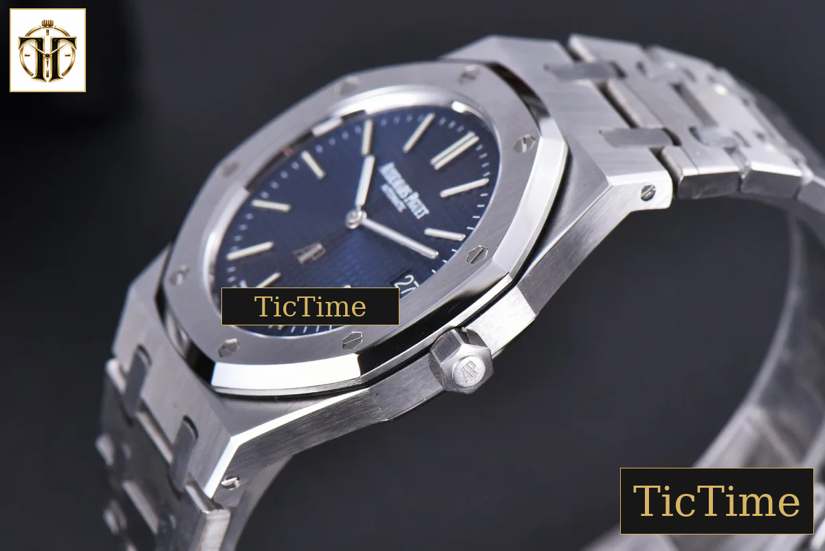 Royal Oak 15202 39mm XF Blue Textured Dial SS Bracelet A2121 — foto 11