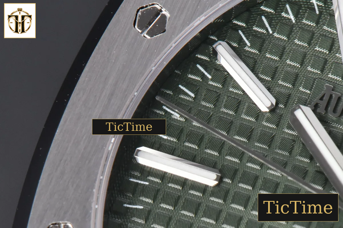 Royal Oak “50th Anniversary” 15510 41mm ORF SS Green Dial SS Bracelet SA4302 — foto 9