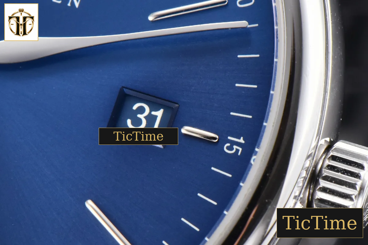 Portofino 40mm V7F Blue Dial Silver Hands Black Leather Strap A2892 — foto 9