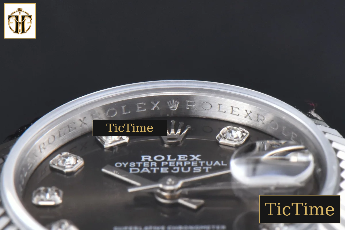 DateJust 31mm WF Gray Dial Diamond Marker Jubilee Bracelet A2671 — foto 10