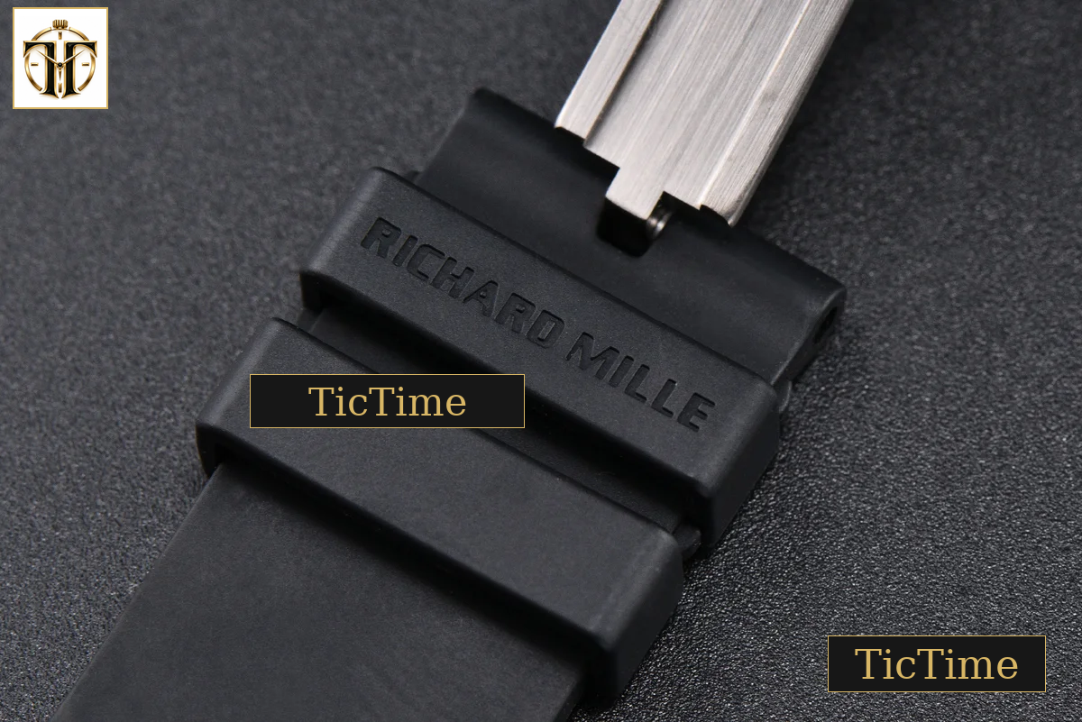 NTPT RM035-02 ZF Red Bezel Black Skeleton Dial Red Crown Black Rubber Strap V7 RMAL1 — foto 26