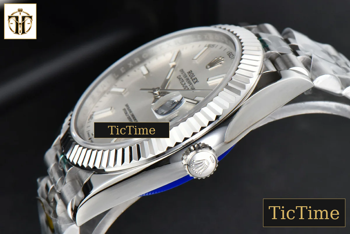 DateJust 126334 41mm ZF Silver Dial Jubilee Bracelet 2824 — foto 12