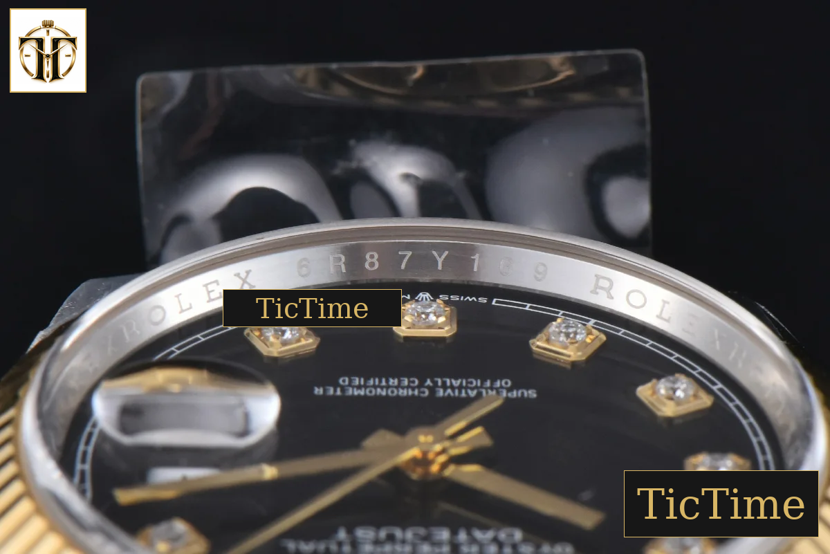 DateJust 126333 36mm Clean Factory YG/SS Black Dial Diamond Marker YG/SS Jubilee Bracelet VR3235 — foto 14