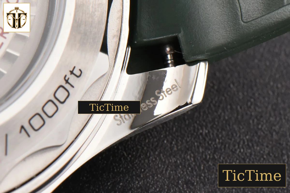 Seamaster Diver 300M 42mm VSF Green Ceramic Green Dial Green Rubber Strap VS8800 — foto 26