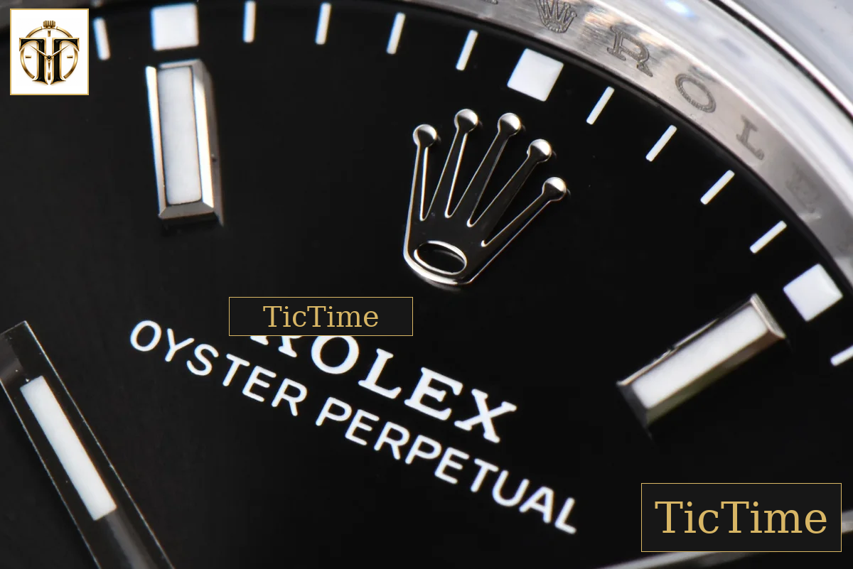 Oyster Perpetual 904L 124300 41mm VSF Black Dial SS Bracelet VS3235 — foto 9