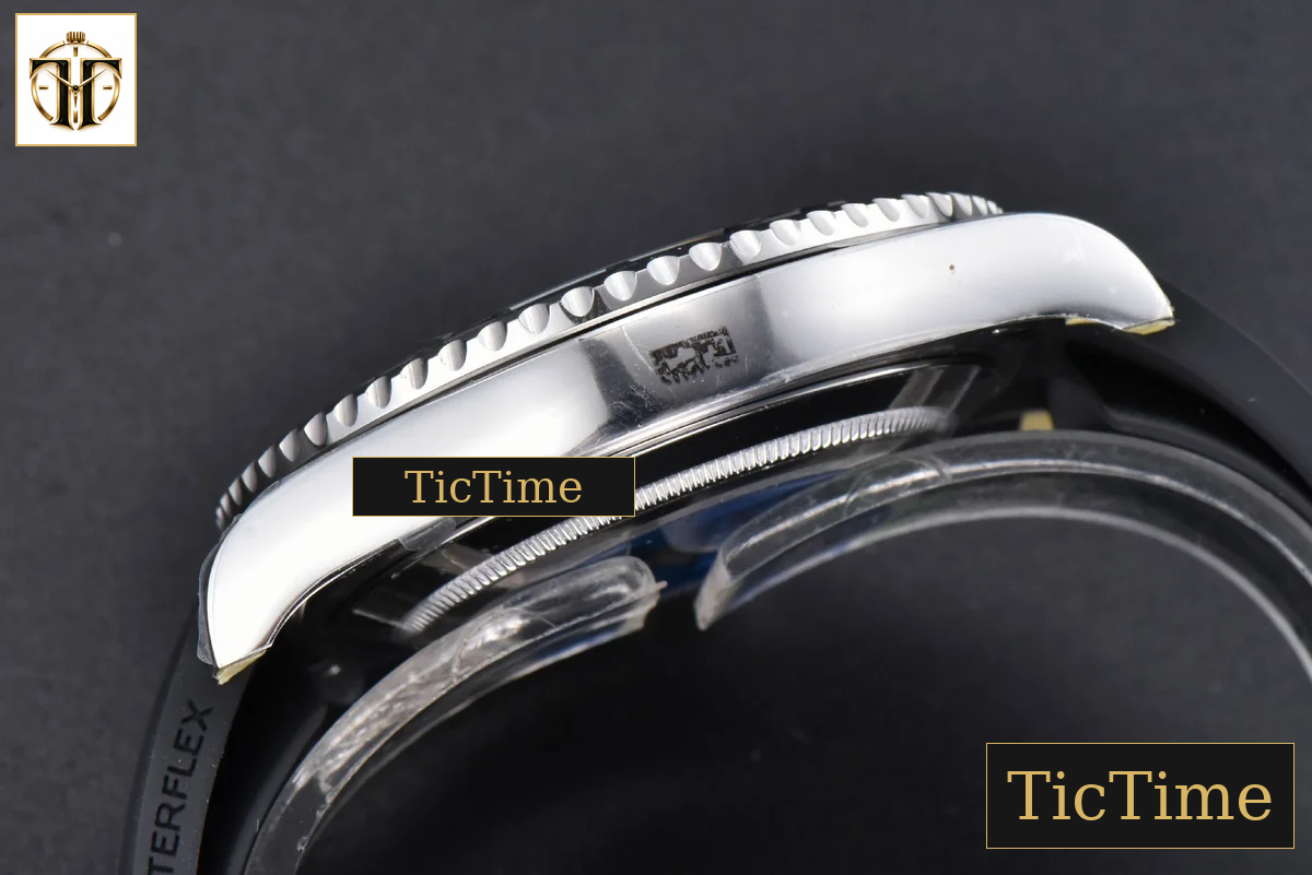 Yacht-Master 3D 226659 42mm Clean Factory Black Ceramic Bezel Oysterflex Strap VR3235 — foto 18